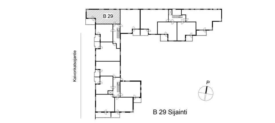 Planimetria - Apartment with Balcony in Vuosaari, Helsinki