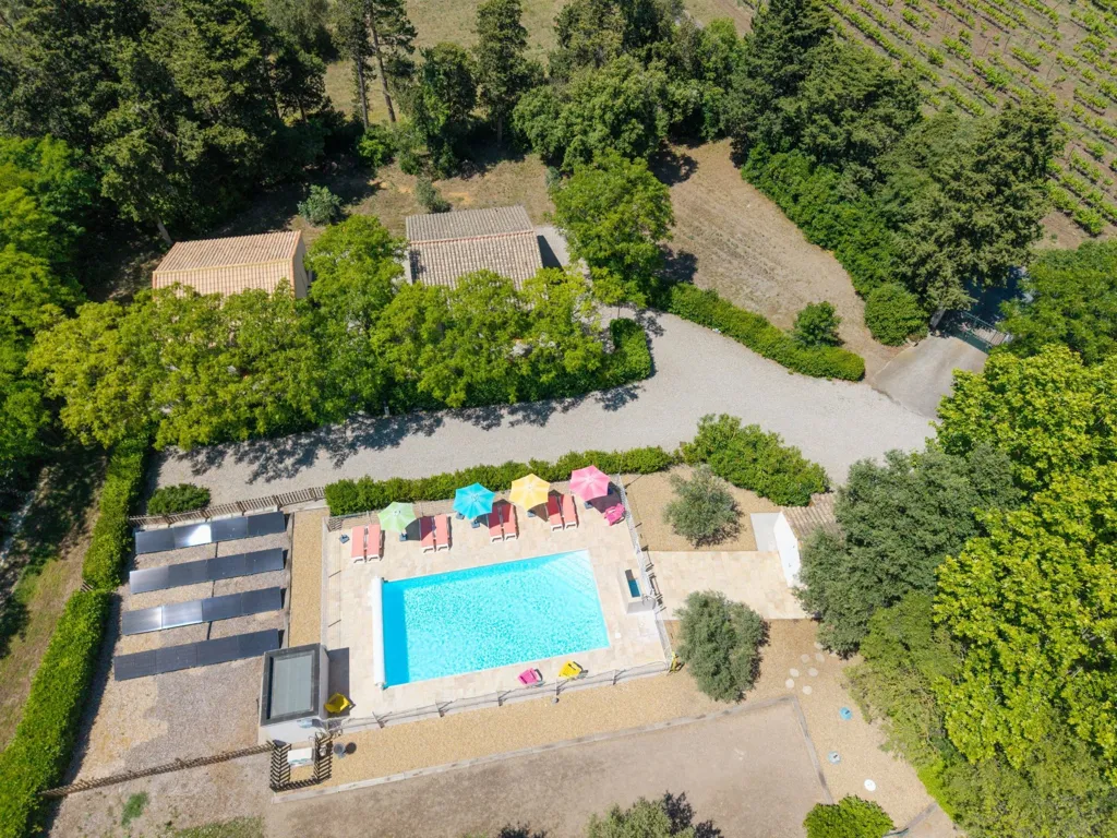 Vue aérienne - Propriété de Château avec Tour à Agde