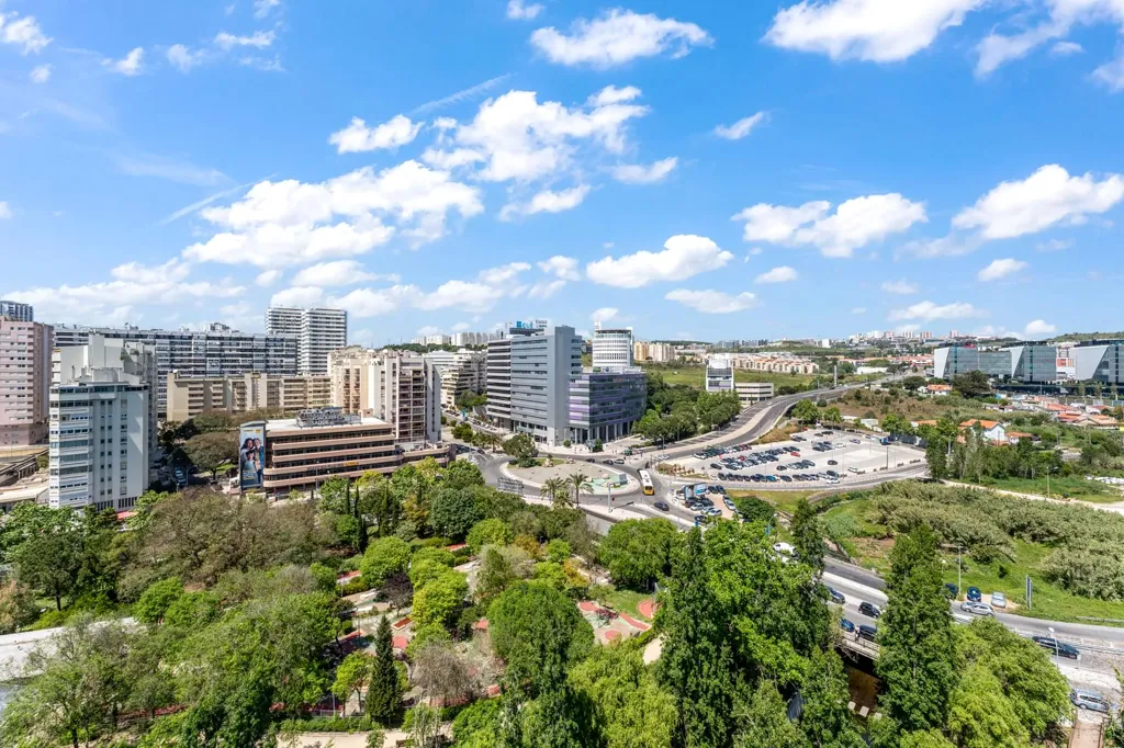 Vue aérienne - Penthouse with Pool in Miraflores, Oeiras