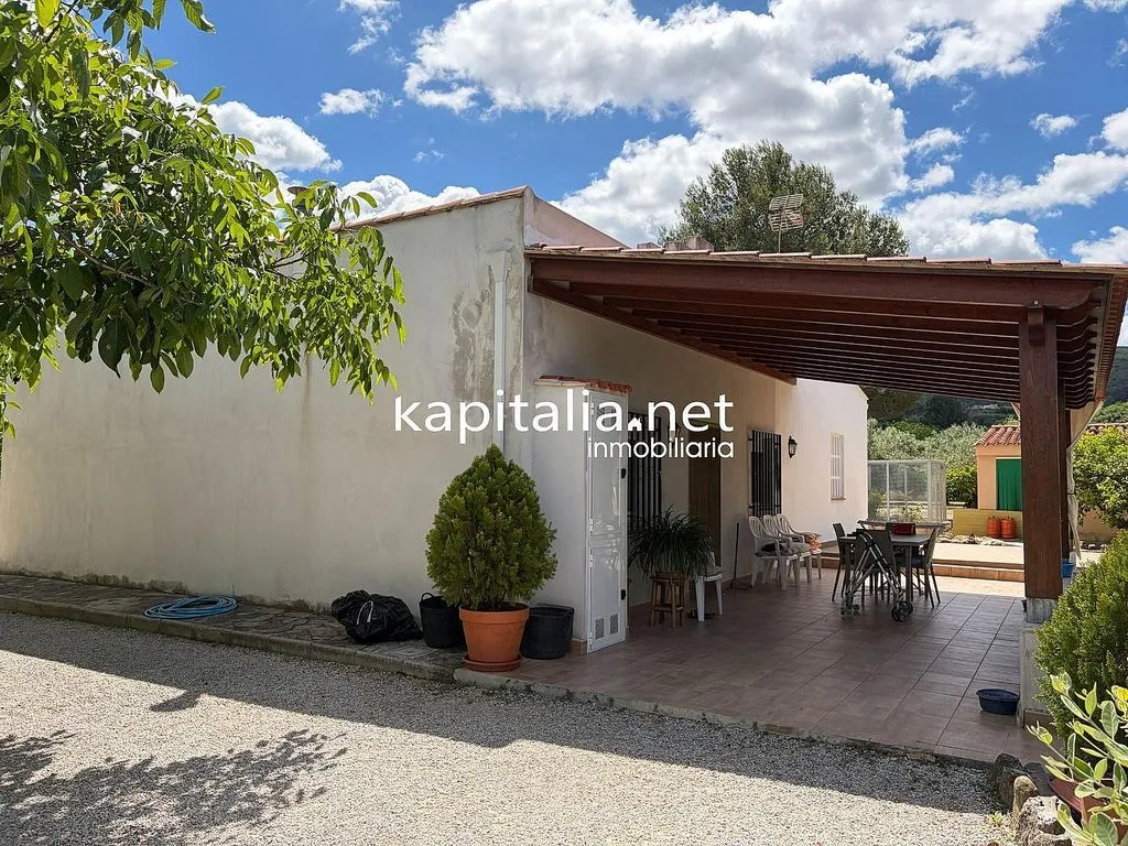 Terrass - Chalet with Garden and Garage in Ontinyent