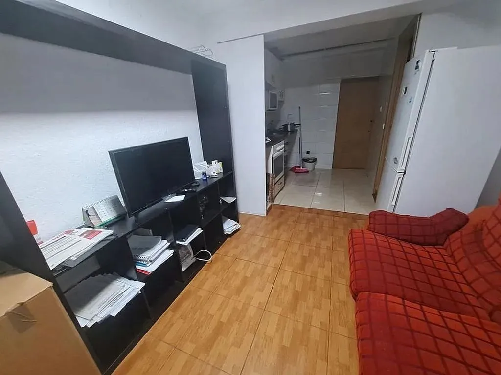 Séjour - 3-Bedroom Flat with A/C in Carabanchel