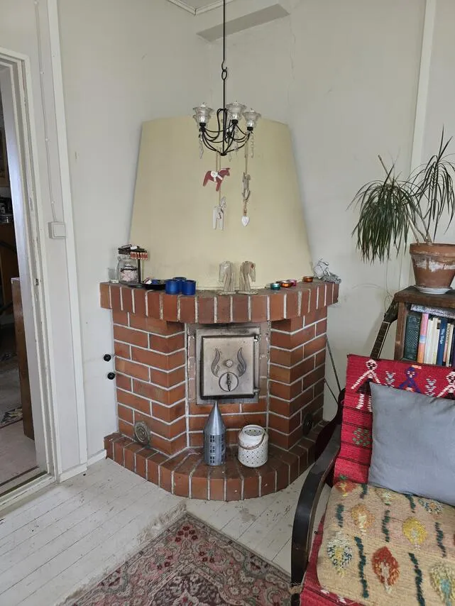 Séjour - Foreclosure Apartment with Garden in Sastamala