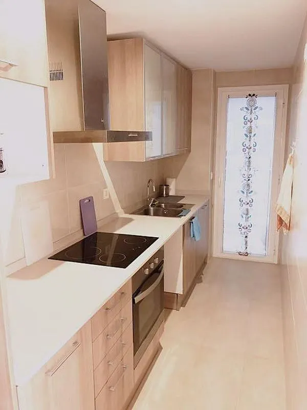 Köök - Apartment with Terrace in Nou Cambrils