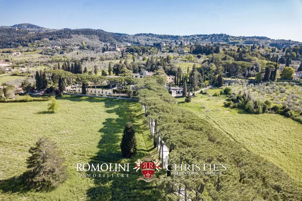 Vue aérienne - Historic Villa with Panoramic Views near Florence