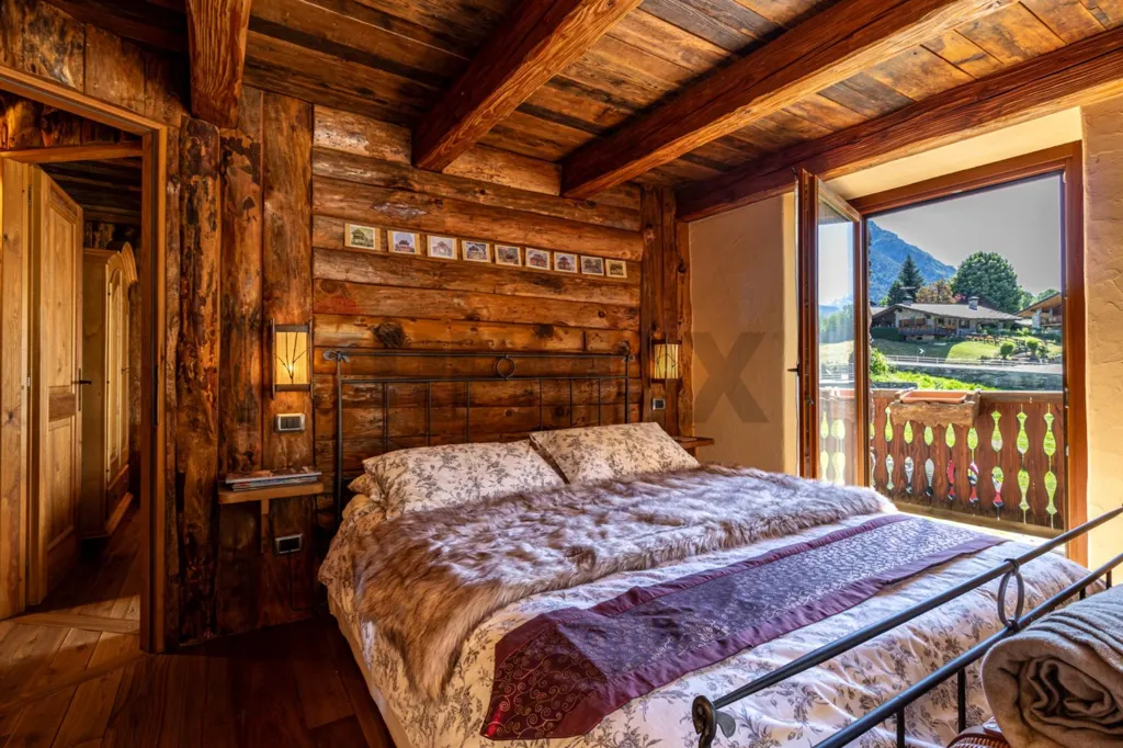 Camere da letto - Attico con vista Monte Bianco a La Salle