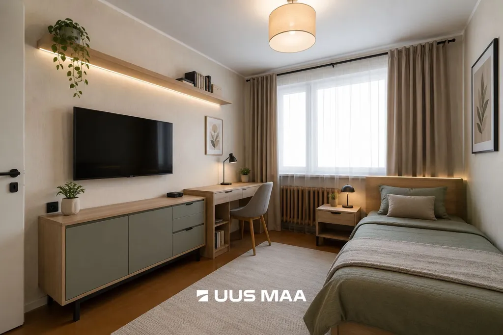 Camere da letto - Renovated Flat with Open Plan in Viljandi