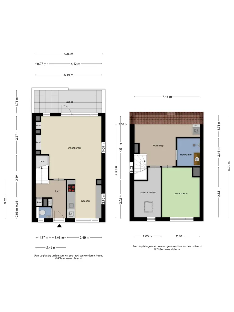 Plaan - Maisonnette with Balcony in Almere Stad