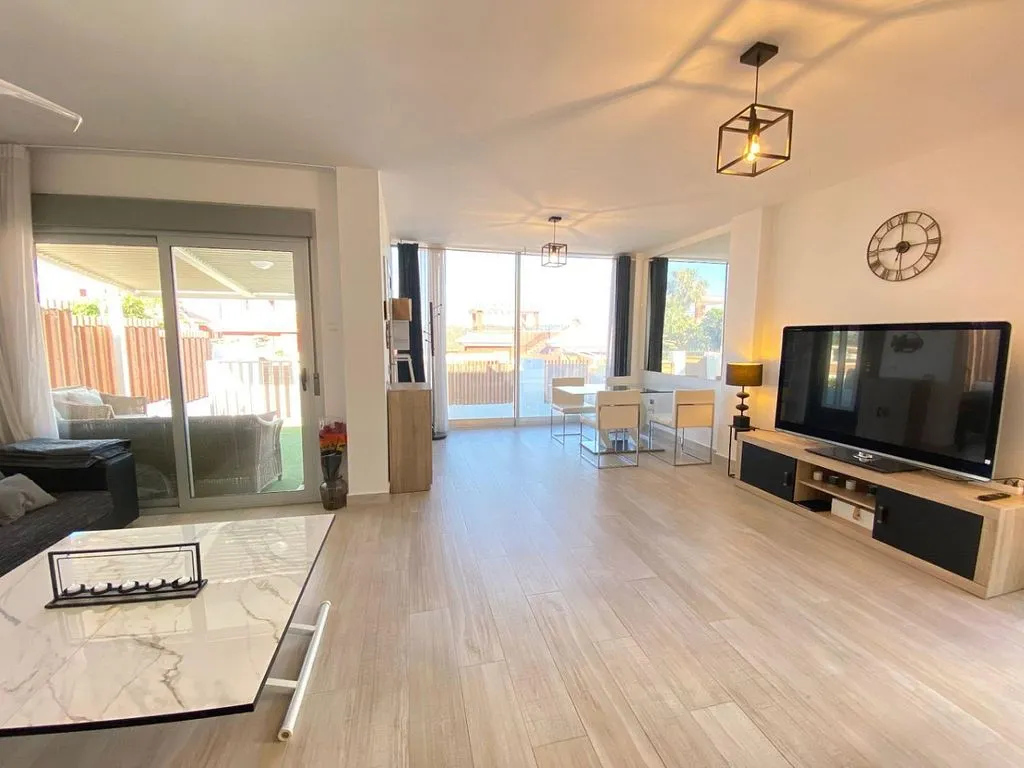 Séjour - Chalet with Pool and Terrace in Cala de Finestrat