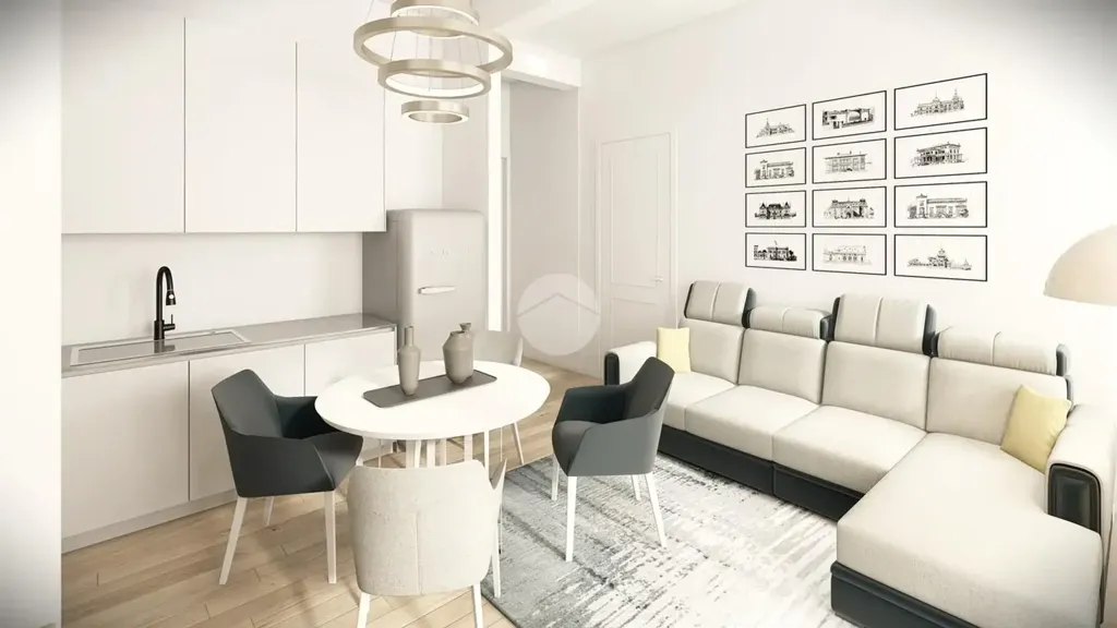 Rustic-Style Flat with Balcony in Fleming, Rome