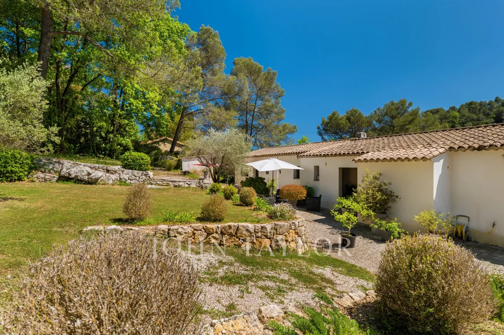 Garden - Two Villas with Extension Potential near Valbonne