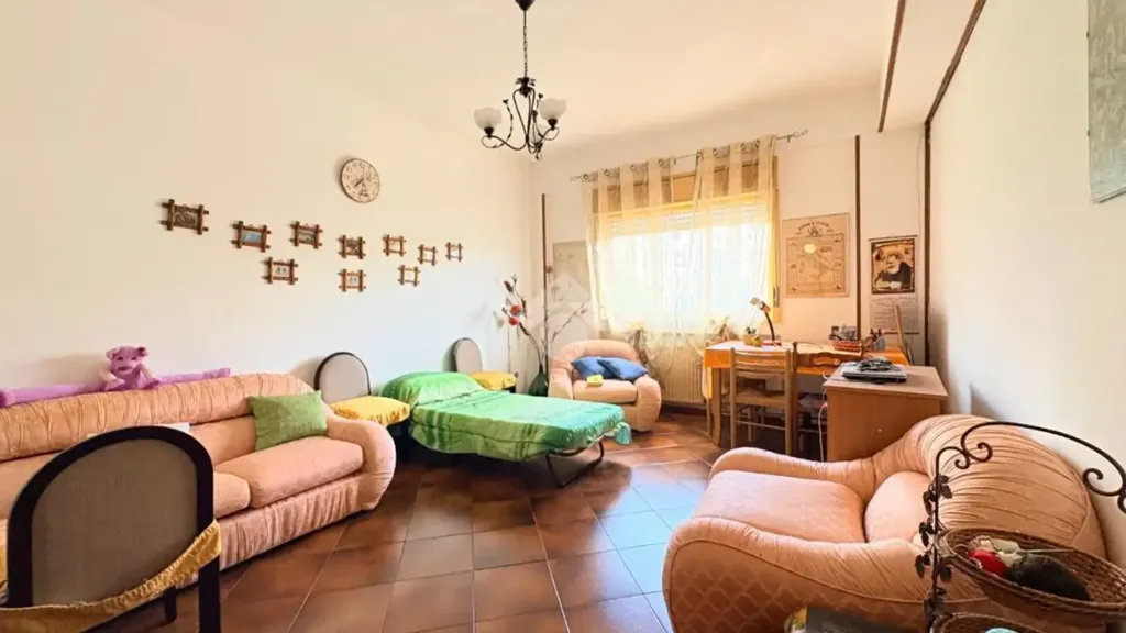 Séjour - 4-Bedroom Apartment with Balcony in Palermo