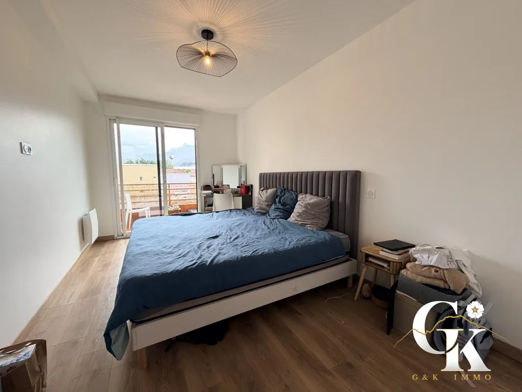 Camere da letto - Renovated Flat with Mountain View in Grenoble