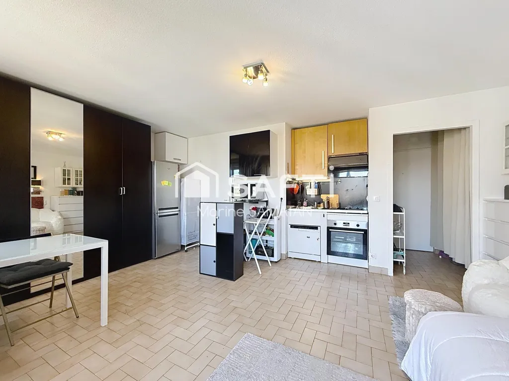 Cucina - Studio with Balcony near Geneva