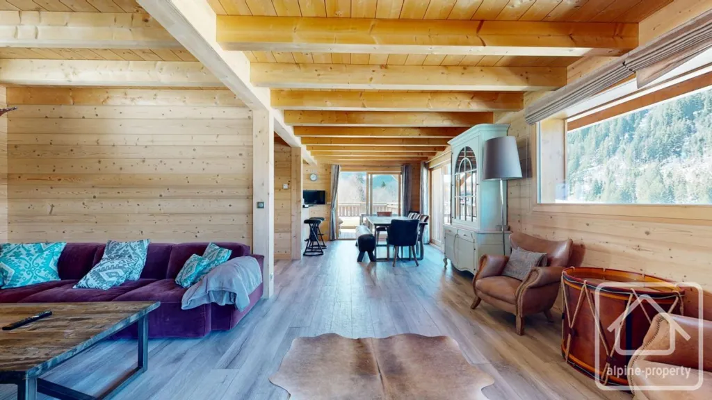 Elutuba - Contemporary Chalet with Jacuzzi in Châtel