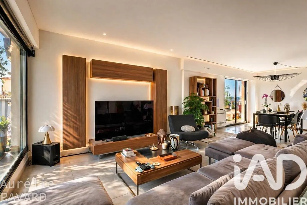 Séjour - Appartement d'Exception avec Terrasse Vue Mer à Marseille