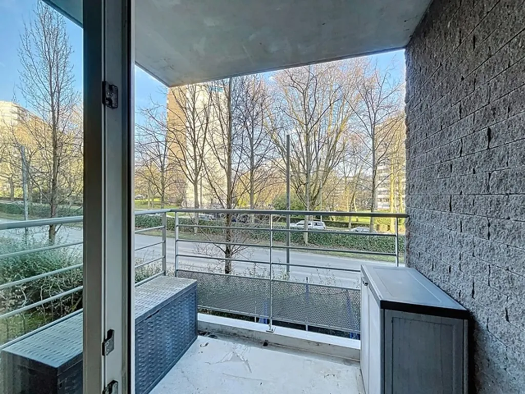 Balcon - Appartement 3 Chambres avec Terrasse aux Jardins de Jette