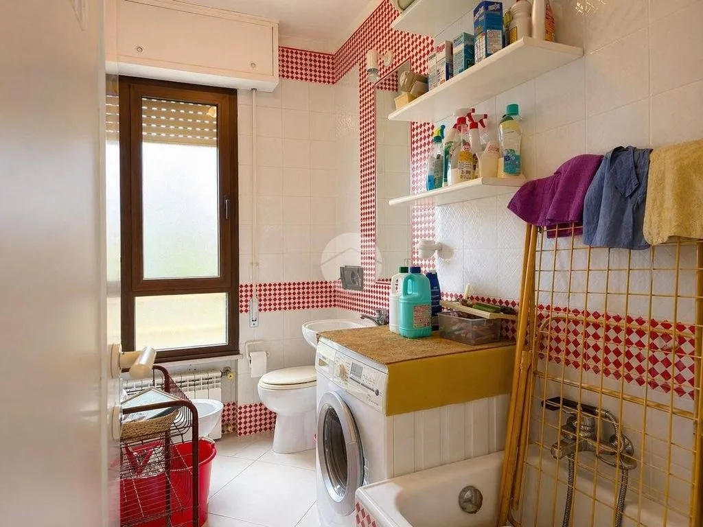 Pesuköök - Luxury Penthouse with Sea View in Gaeta