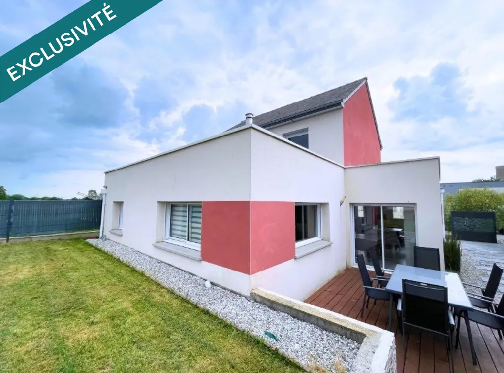 Extérieur - Maison Moderne avec Jardin à Ossé