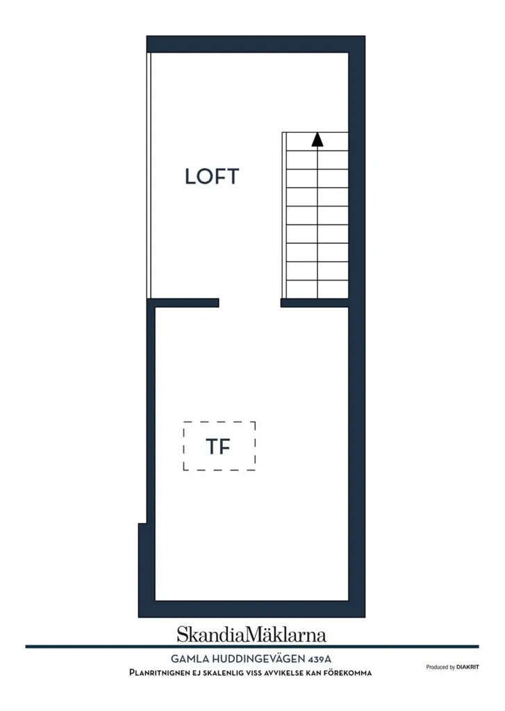 Plan - Loft Apartment with Vindskänsla in Örby