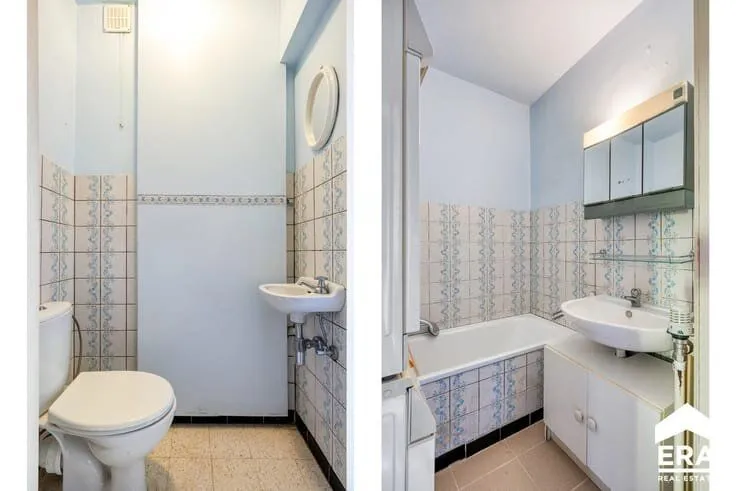Salles de bain - Appartement à Bost, Tienen, près de Kennedypark