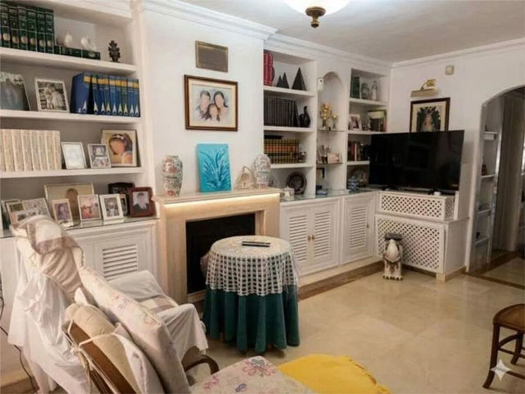 Séjour - Semi-detached House with Pool in Marbella