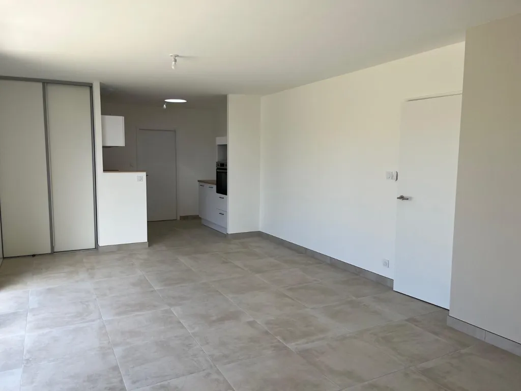 Köök - Flat with Terrace in Beaurepaire