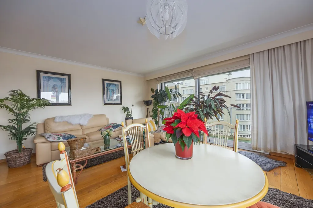 Séjour - Appartement d'Angle avec Terrasse au Centre d'Ostende