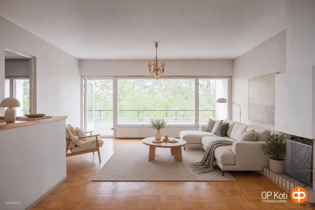 Séjour - Architectural Apartment with Sauna in Turku