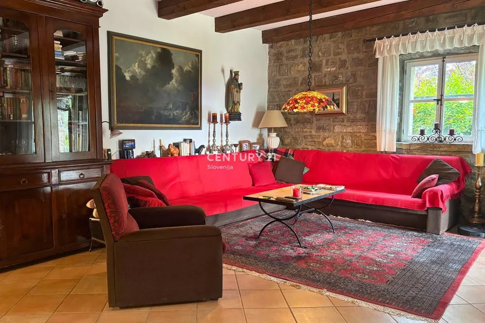 Soggiorno - Stone Villa with Pool in Pomjan, Koper