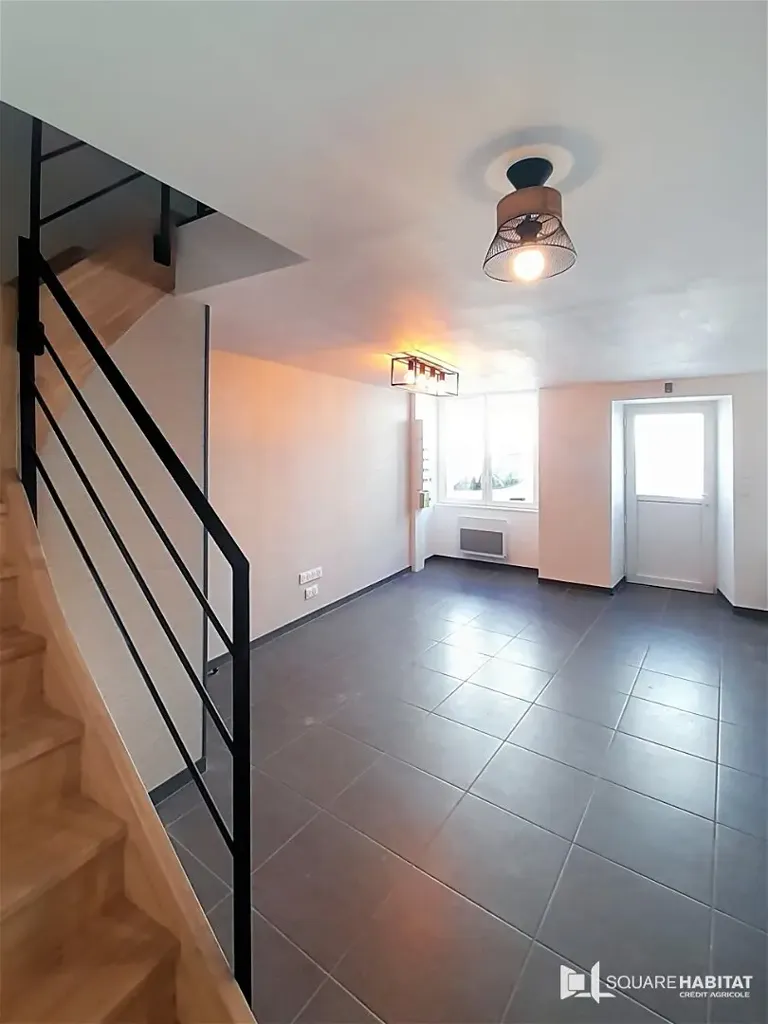 Soggiorno - 4-Piece Apartment with Balcony in Ploermel