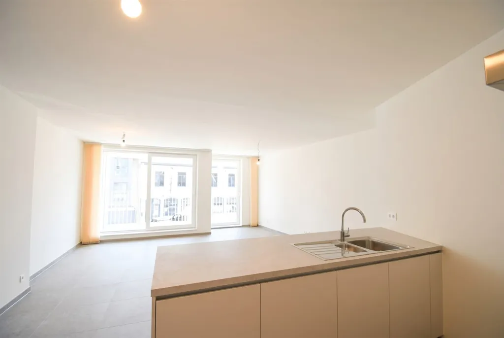 Köök - Modern Apartment with Terrace in Stekene
