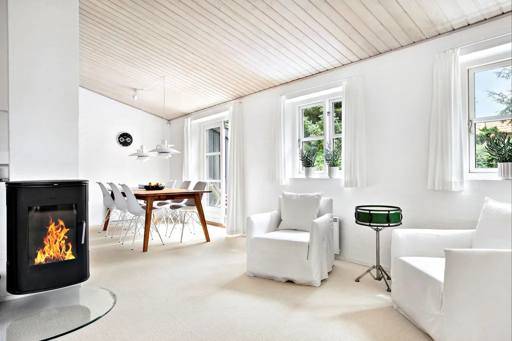 Séjour - Summer House with Sea View in Skagen