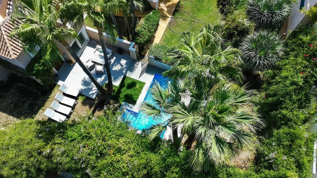 Vue aérienne - Refurbished Semi-Detached with Pool in La Duquesa