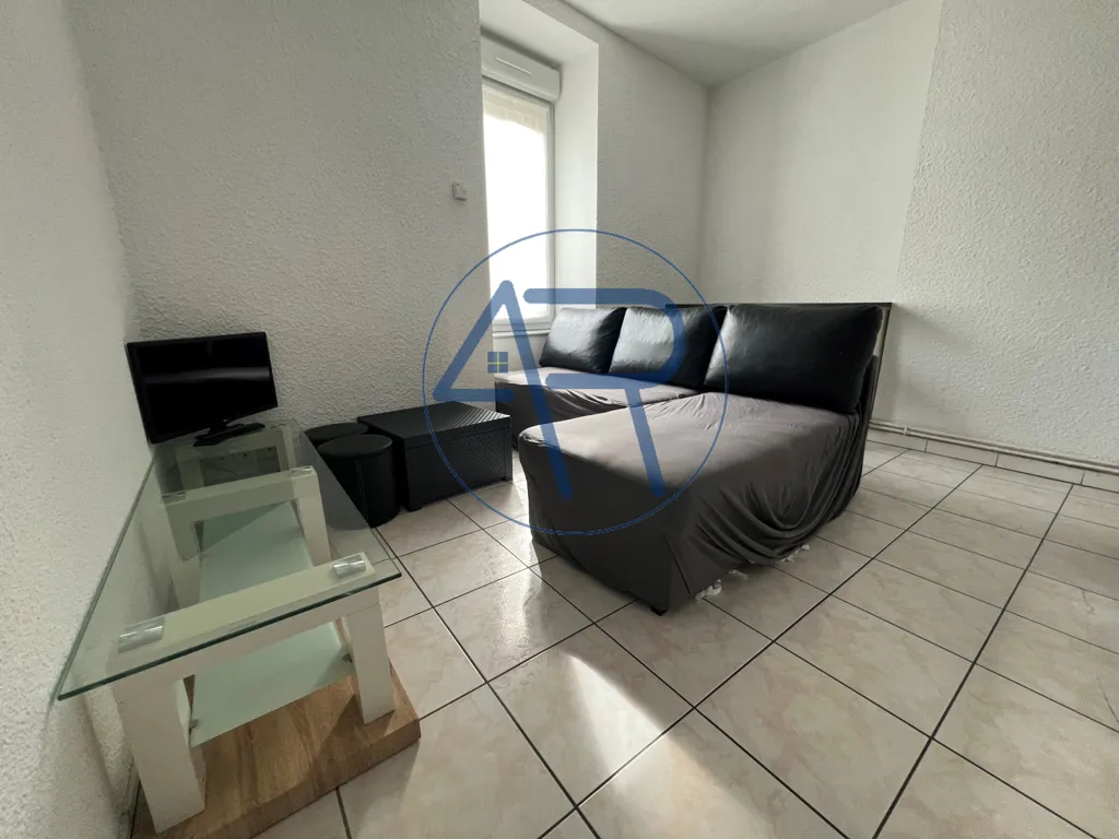 Living Room - Furnished Flat in Lempdes sur Allagnon