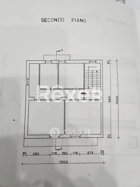 Plan - Two Apartments with Balcony in Pomarico