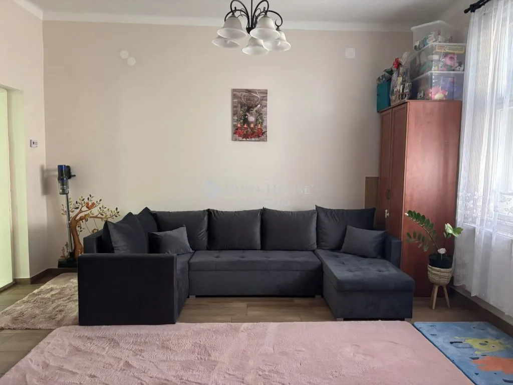 Soggiorno - Three-bedroom House with Garden in Budapest 20th District
