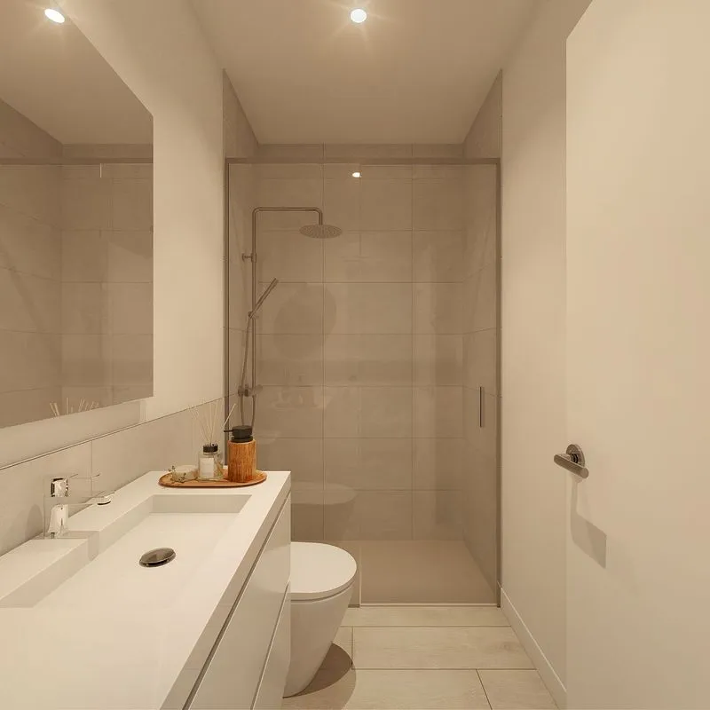Salles de bain - New Flat with Pool in Guadalupe, Murcia