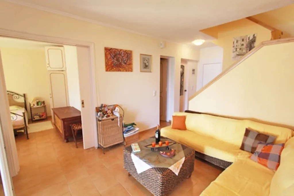 Living Room - Maisonette with Sea View in Corfu