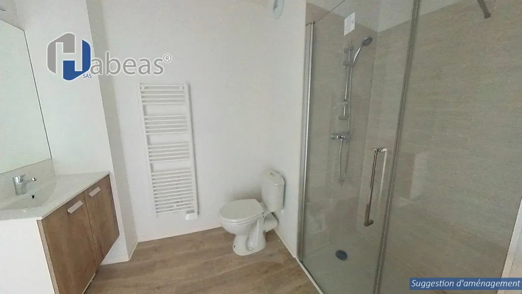 Salles de bain - Appartement T2 avec Loggia à Jassans-Riottier