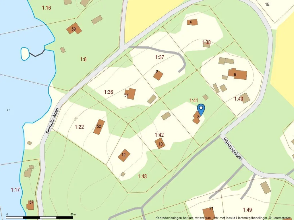 2-toaline maja asukohas Österåkers kommun