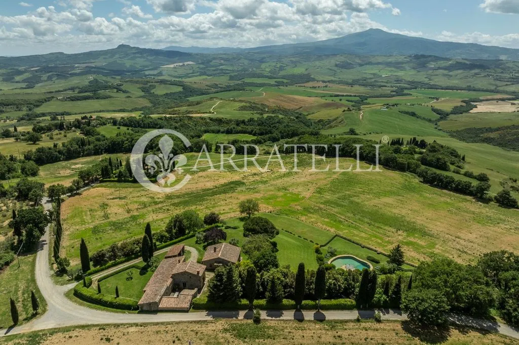 Vue aérienne - Luxury Farmhouse with Pool in Sarteano
