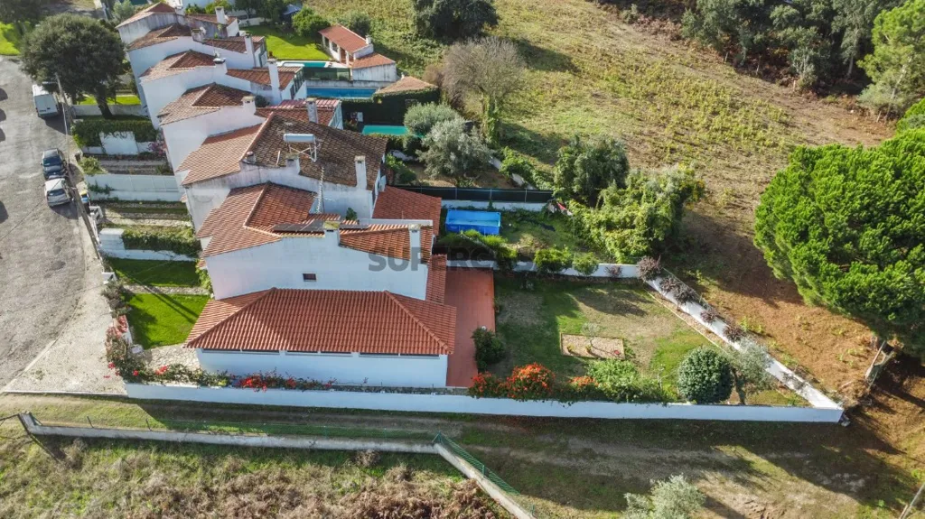 Vue aérienne - Luxury Villa with Garden in Sesimbra