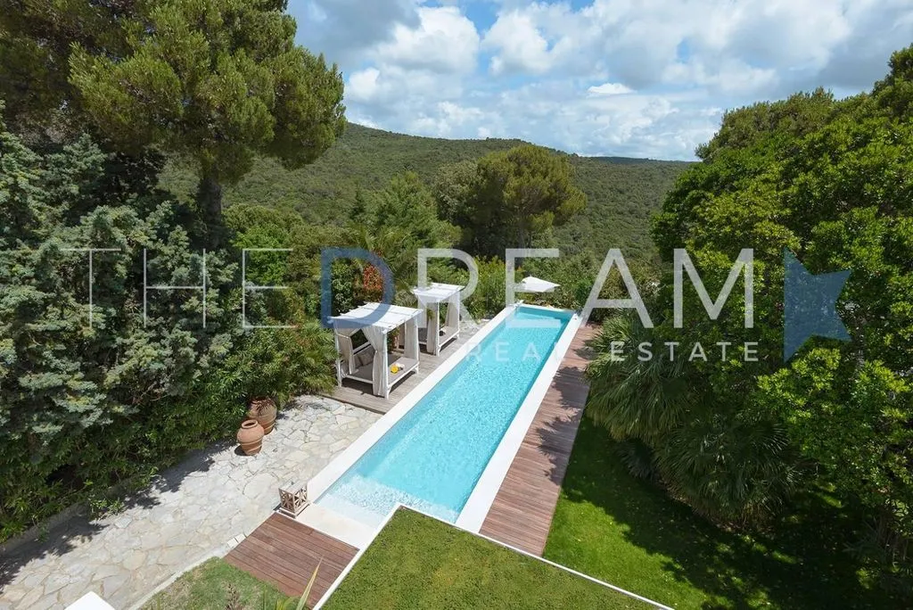 Õhuvaade - Luxury Villa with Sea View in Rosignano Marittimo