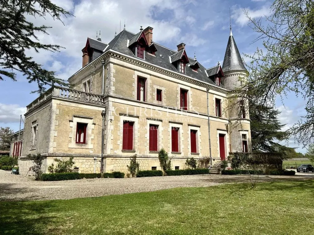 Extérieur - Château avec Vignobles et Parc à Condom