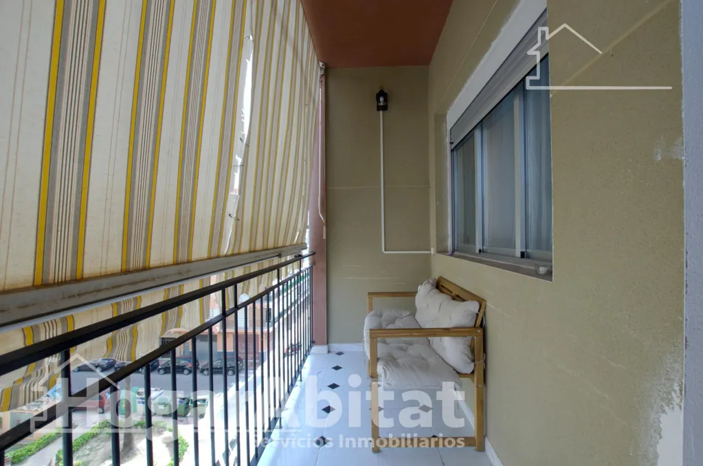 Balcon - Reformed Apartment with Balcony near Cullera Centre