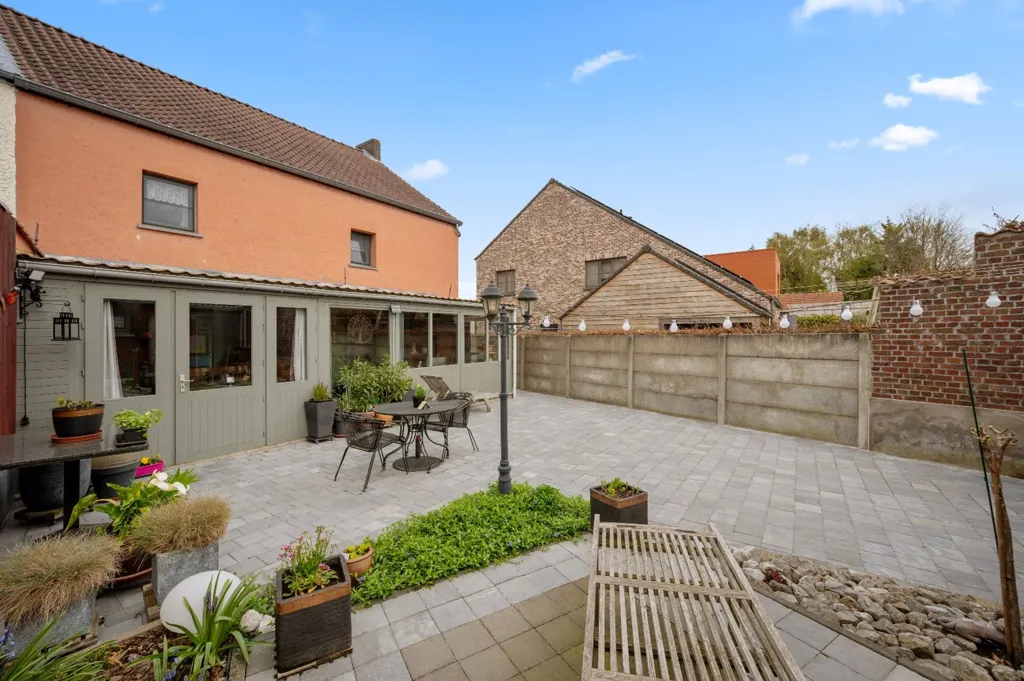 Jardin - Rijwoning avec Jardin et 2 Garages à Boutersem