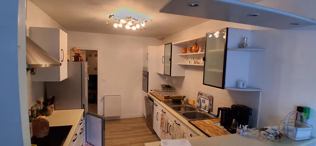 Kitchen - House with Terrace in Malville