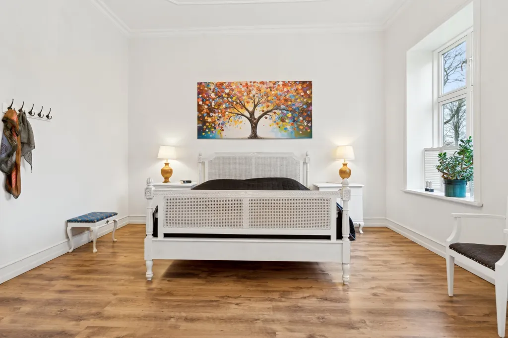 Bedrooms - Historic Manor with Garden in Midtsjælland