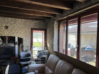 Séjour - Maison avec Studio et Piscine à Hérisson