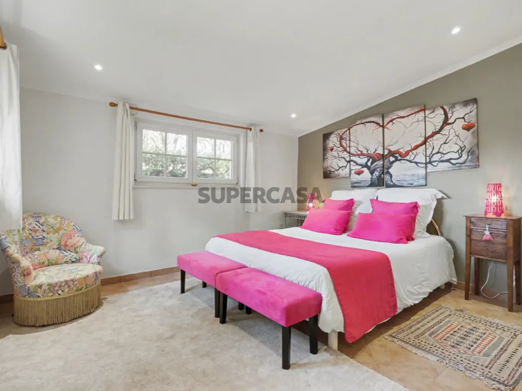 Bedrooms - Detached Villa with Pool in Fonte Santa, Loulé